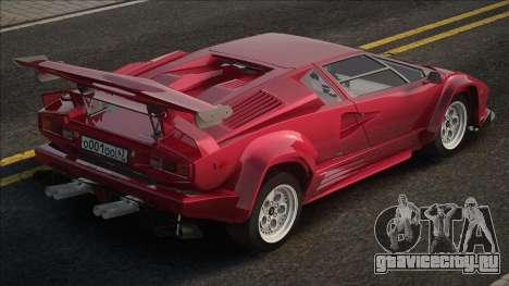 Lamborghini Countach Red для GTA San Andreas