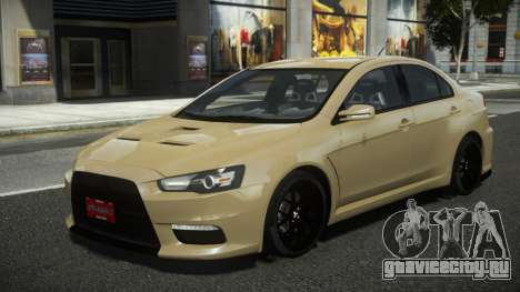 Mitsubishi Lancer Evo X YHG для GTA 4