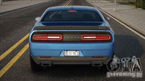 2015 Dodge Challenger Hellcat для GTA San Andreas