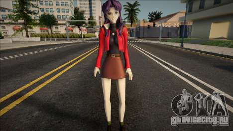 Misato Katsuragi Evangelion для GTA San Andreas