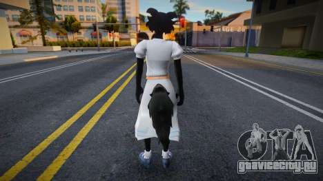 Black Wolf Girl для GTA San Andreas