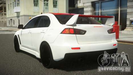 Mitsubishi Lancer Evo X V-Style для GTA 4