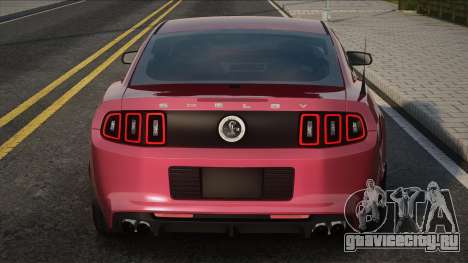 Ford Mustang Red Style для GTA San Andreas