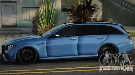 Mercedes-Benz E63s Blue для GTA San Andreas