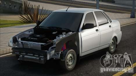 Lada Priora Бродяга White для GTA San Andreas