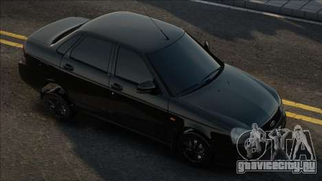 Lada Priora Black Edit для GTA San Andreas