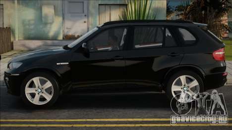 BMW X5 M [Черная] для GTA San Andreas