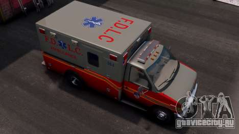 1998 Ford E-350 Ambulance для GTA 4