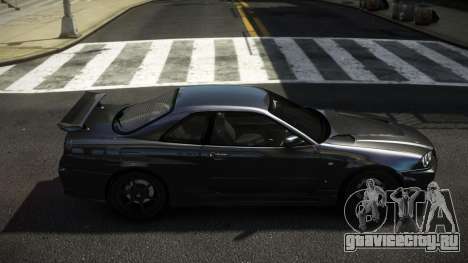 Nissan Skyline R34 VRN для GTA 4