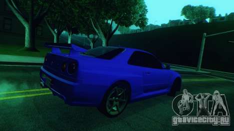 1999 Nissan Skyline GT-R R34 для GTA San Andreas