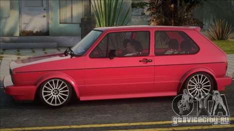 Volkswagen Golf Mk1 Tuned для GTA San Andreas