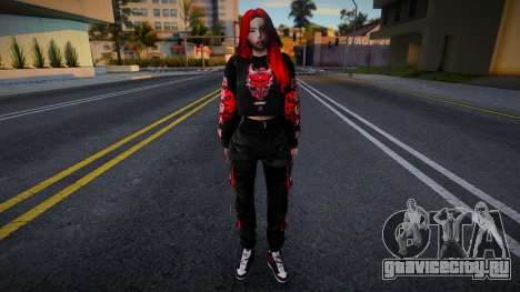 New skin Girl 2 для GTA San Andreas