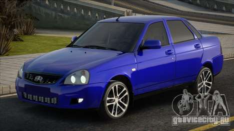 Blue Version Lada Priora для GTA San Andreas