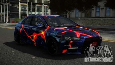 Mitsubishi Lancer Evo X YHG S7 для GTA 4