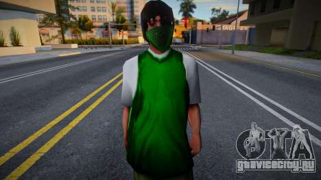 New Fam3 [New Skin] для GTA San Andreas