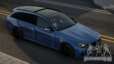 Mercedes-Benz E63s Blue для GTA San Andreas