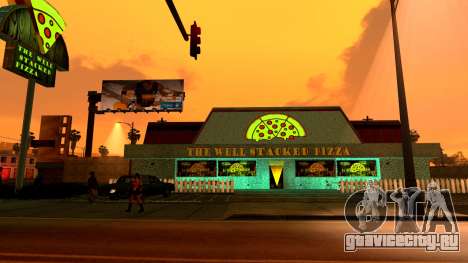 New Pizzeria LS IdelWood для GTA San Andreas