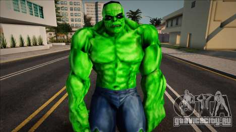 Hulk Skin v6 для GTA San Andreas