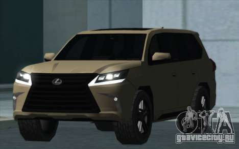 Lexus LX 570 lowpoly для GTA San Andreas