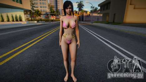 DOAXVV Kokoro Moonlit Cherry Blossoms v4 для GTA San Andreas