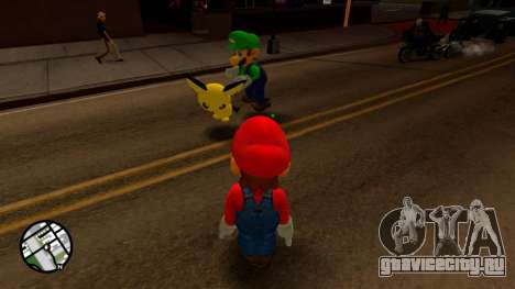 Luigi from Super Smash Bros Melee для GTA San Andreas