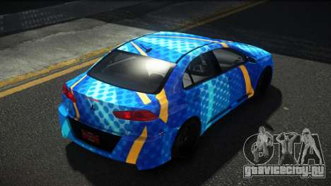 Mitsubishi Lancer Evo X YHG S4 для GTA 4