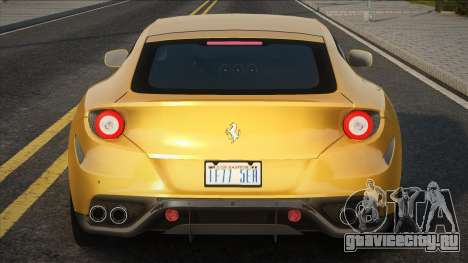 2012 Ferrari FF Yellow для GTA San Andreas