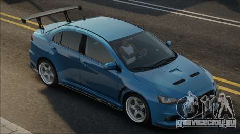 Mitsubishi Lancer Evolution X Bl для GTA San Andreas