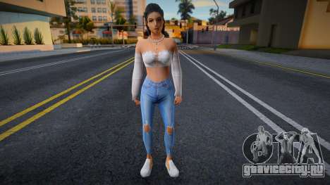 New skin Girl 11 для GTA San Andreas