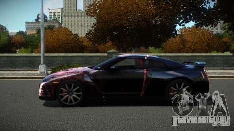 Nissan GT-R R35 VL S7 для GTA 4