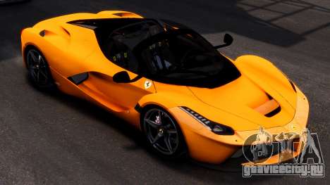 Ferrari LaFerrari Yellow для GTA 4