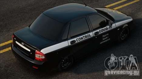 Lada Priora Covid-19 Control для GTA San Andreas