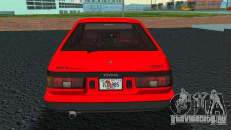 Toyota Sprinter Trueno AE86 85 для GTA Vice City