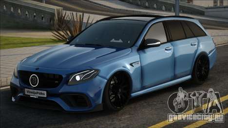 Mercedes-Benz E63s Blue для GTA San Andreas