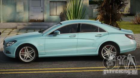 Mercedes-Benz CLS63 AMG Blue для GTA San Andreas