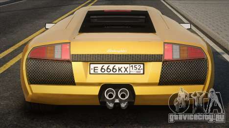 Lamborghini Murcielago [Yellow Version] для GTA San Andreas