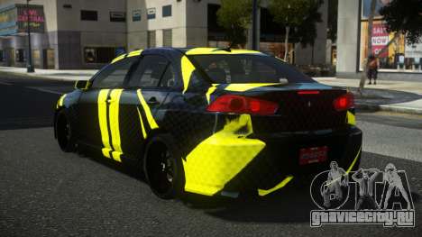 Mitsubishi Lancer Evo X YHG S9 для GTA 4