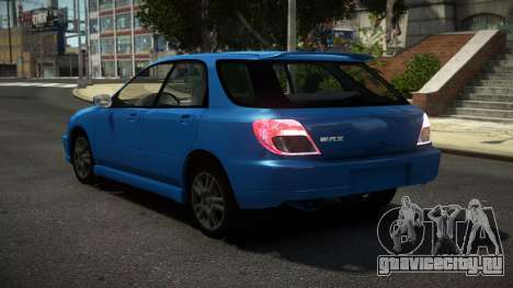 Subaru Impreza DVW для GTA 4