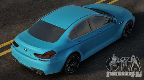 BMW M6 Blue для GTA San Andreas