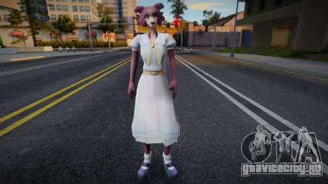 Juno White Dress для GTA San Andreas