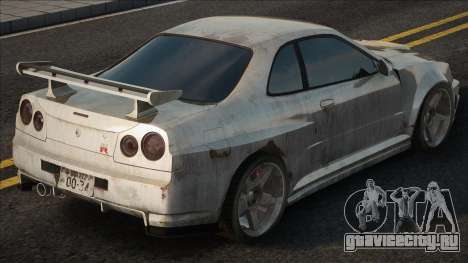 Nissan GT-R Nismo White для GTA San Andreas