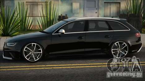 Audi RS4 Blek для GTA San Andreas