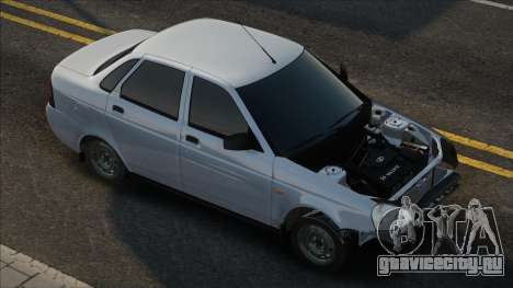 Lada Priora Бродяга White для GTA San Andreas