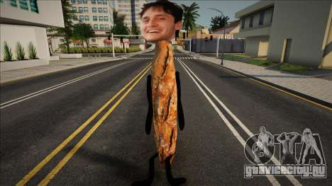 Top Manias del Meme de Baguette Youtuber Colomb для GTA San Andreas