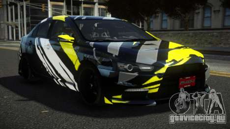 Mitsubishi Lancer Evo X YHG S5 для GTA 4