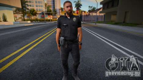 New HD Police Skin v2 для GTA San Andreas