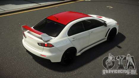 Mitsubishi Lancer Evo X V-Style для GTA 4