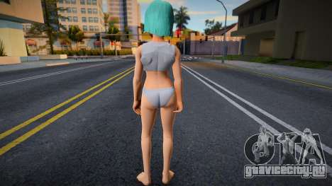 Bulma Ropa Interior Namek для GTA San Andreas