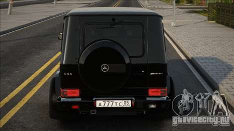 Mercedes-AMG G 65 Blek для GTA San Andreas