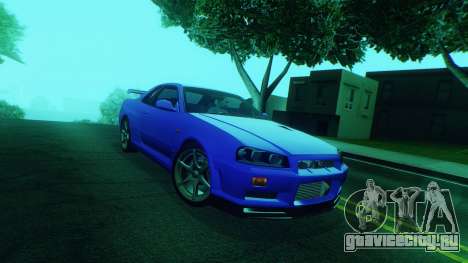 1999 Nissan Skyline GT-R R34 для GTA San Andreas